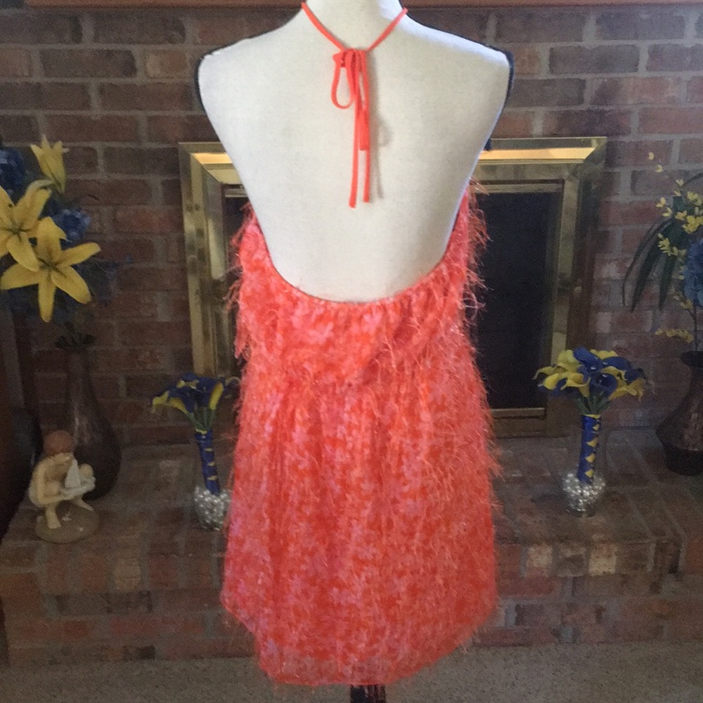 Orange fun dress!! NWT - Picture 6 of 11
